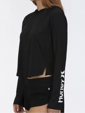 Hurley OAO Hooded Long-Sleeve Swim Shirt